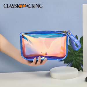 Net Red Colorful Laser Wash Bag Portable Portable Cosmetic Storage Bag Simple Waterproof Large-Capacity Cosmetic Bag